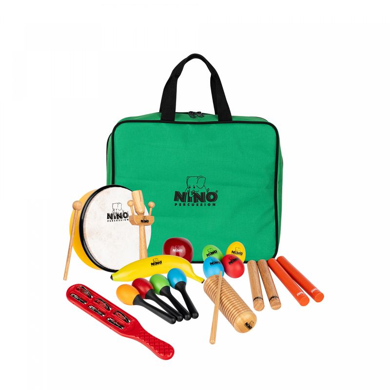 Nino NINOSET16 Mixed Rhythm Set, 16 pcs