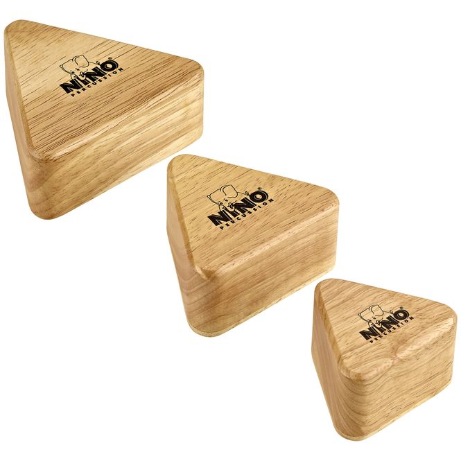Hovedbilde Nino NINO508 Wood shaker set, 3 pcs, Triangular