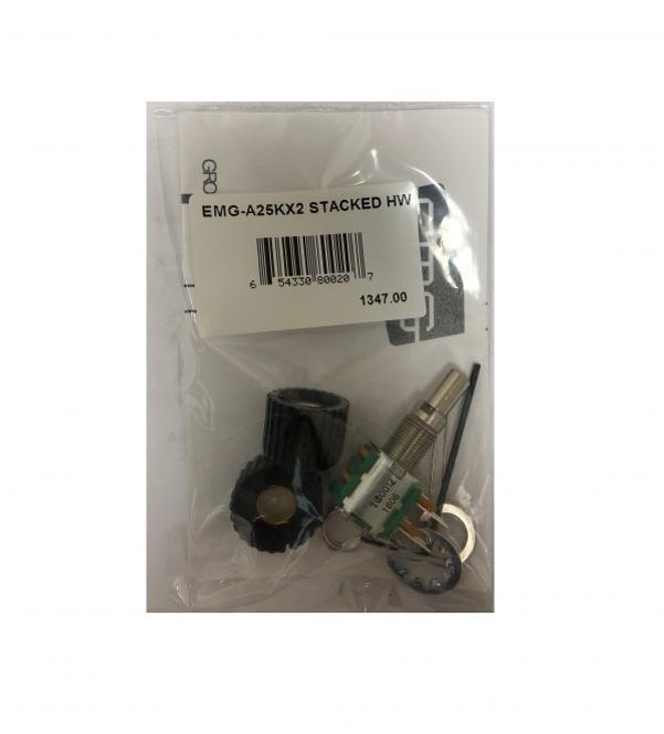 Hovedbilde Emg 1347.00 Potentiometer A25KX2 Stacked Dual ...