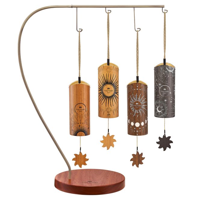 Hovedbilde Meinl CBCS4SET Cosmic Bamboo Chime Set, 4 pcs. w/stand