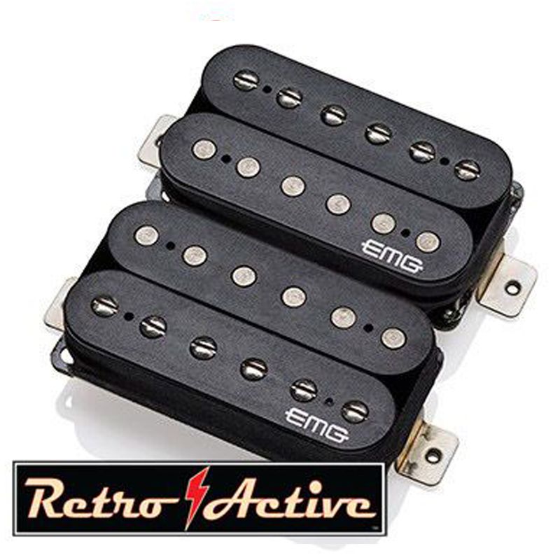 Emg 5964 Retro Active Super 77 set Floyd  Black