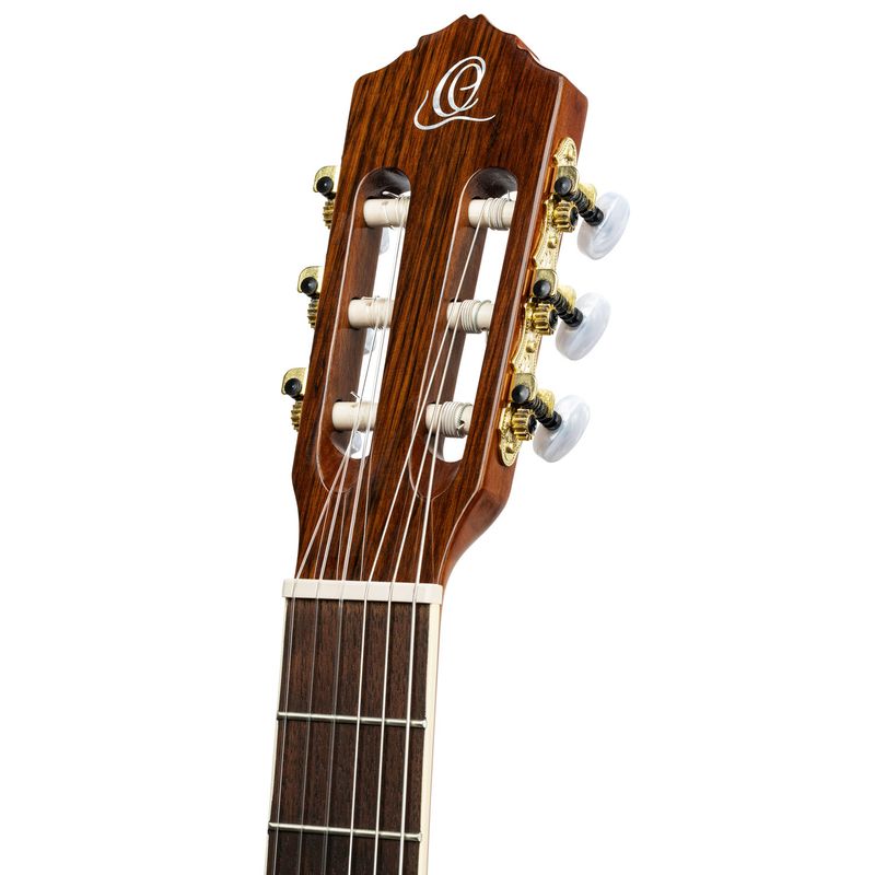 Ortega RCE141NT-L Klassisk gitar 4/4 Size, med mik, Gloss Natural, Left