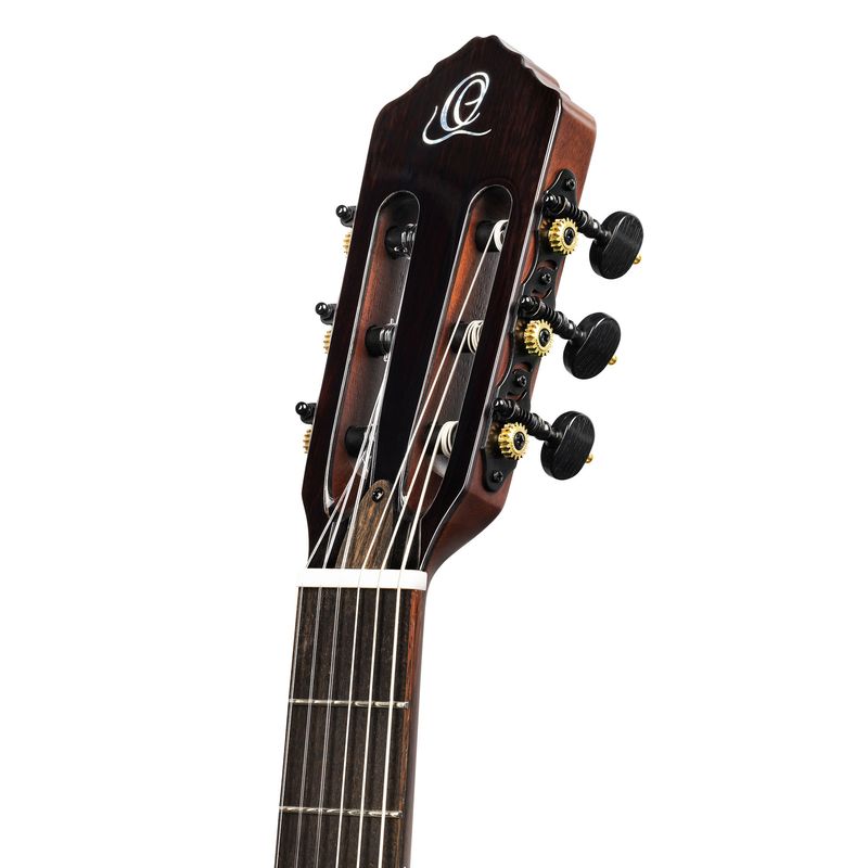 Ortega RTPSTD-NAT-L Nylonstr. gitar med mik, Thin, Slim neck, Left