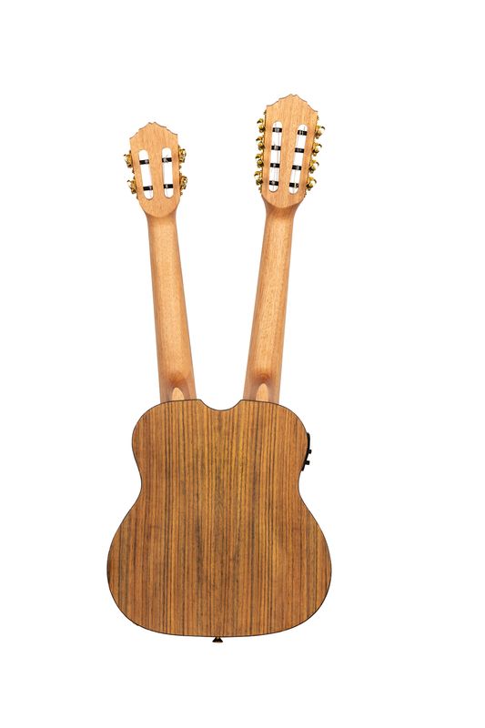 Ortega HYDRA Twin-neck Tenor ukulele med softcase