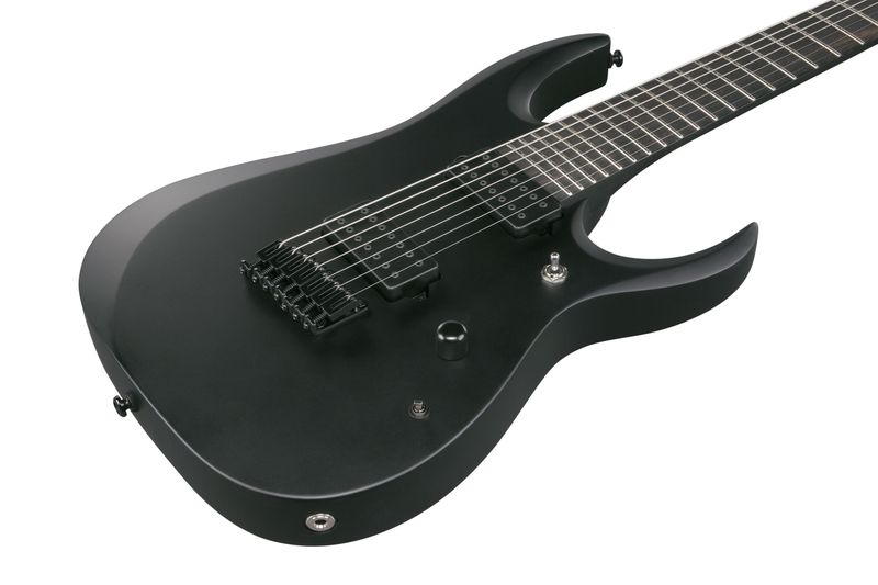 Ibanez RGDRB71-BKF Elgitar, Iron Label, 7-strängad