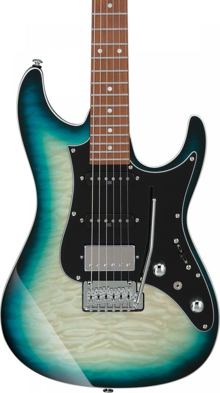 Ibanez AZ24P1QM-DOB Elgitar med gigbag, Premium AZ