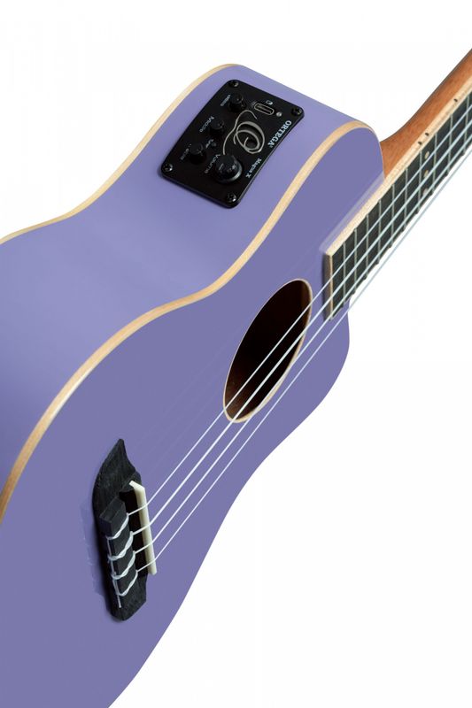 Ortega RUHZT-CE-VP Tenor ukulele m.mik o. gigbag, Horizon