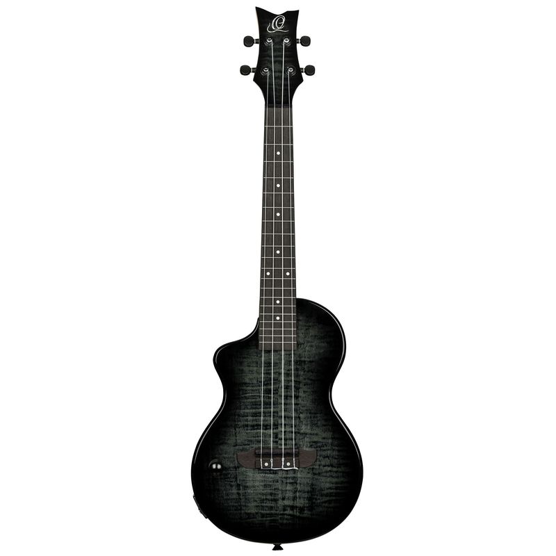 Ortega NEO-U-TGB-L Tenor ukulele med mik, Solid body, Left