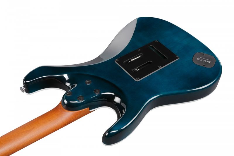 Ibanez AZ24P1QM-DOB Elgitar med gigbag, Premium AZ