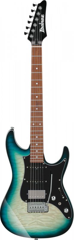Ibanez AZ24P1QM-DOB Elgitar med gigbag, Premium AZ