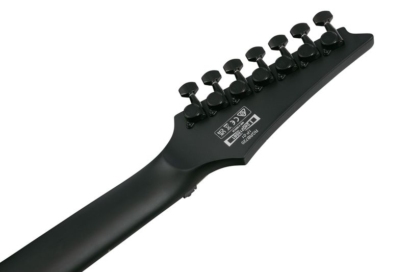 Ibanez RGRB720-BKF Elgitar, RG Reverse Iron Label 7-str.