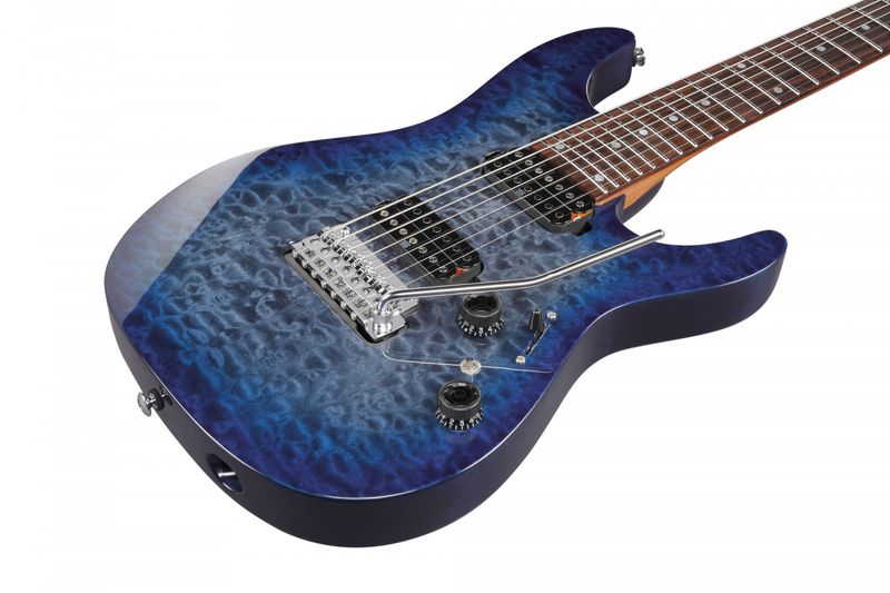 Ibanez AZ427P2QM-TUB Elgitar med gigbag, Premium AZ 7-str.