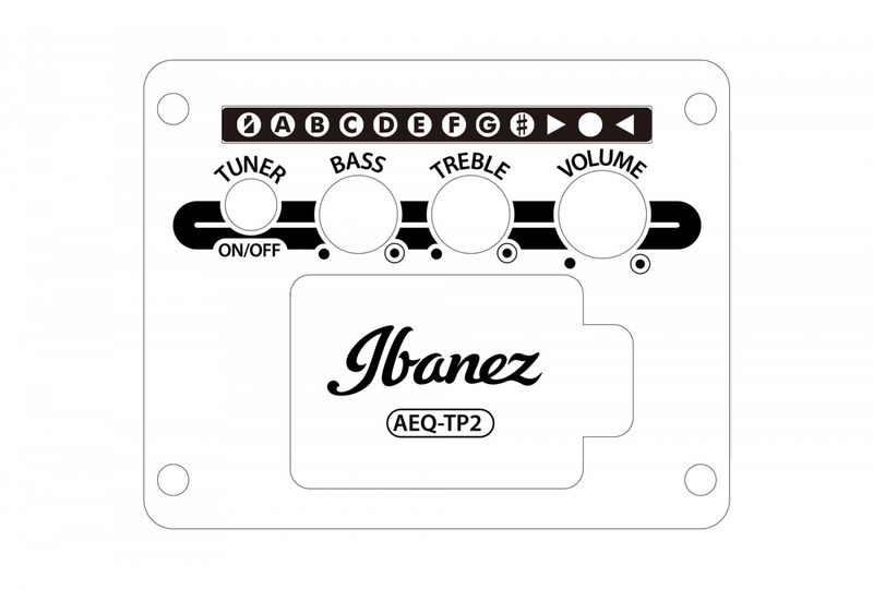 Ibanez AE140-WKH Western gitar m/mik, AE Performer
