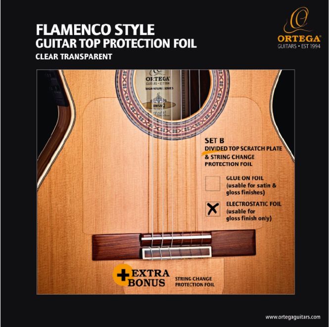 Hovedbilde Ortega OERP-FLAM2 Full Top Foil Set. Reusable ...