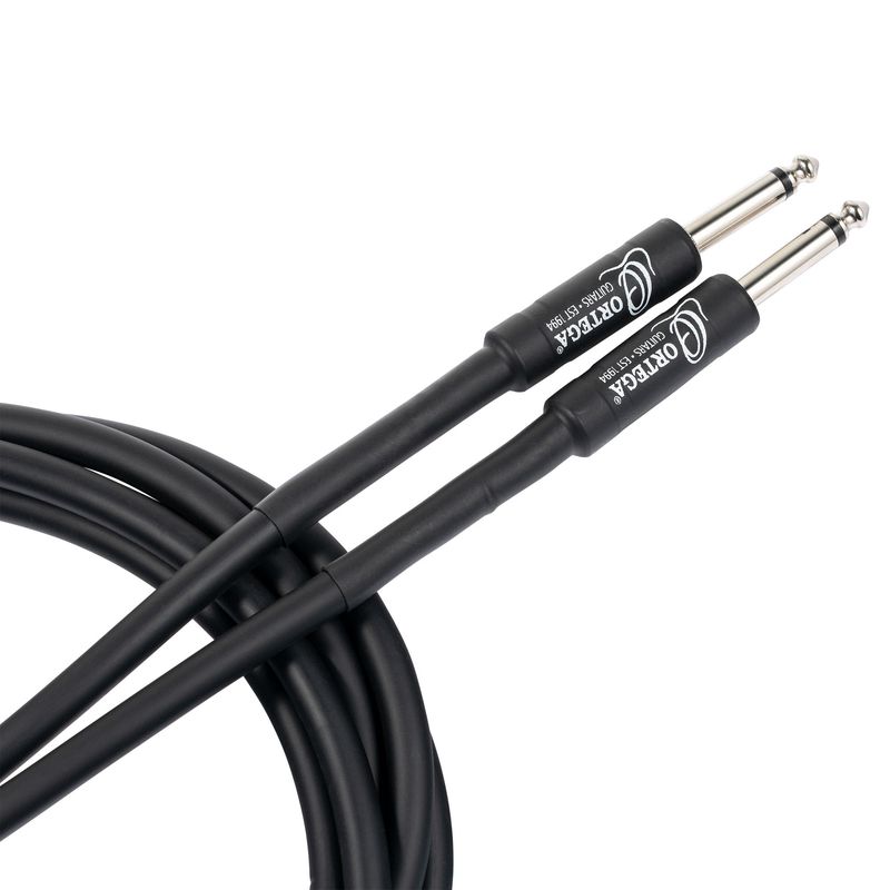 Ortega OECISPV-30 Instrument cable 30 ft, Straight/Straight PVC plugs