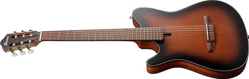 Ibanez FRH10NL-BSF Nylonsträngad m.mik, Thin body, Left