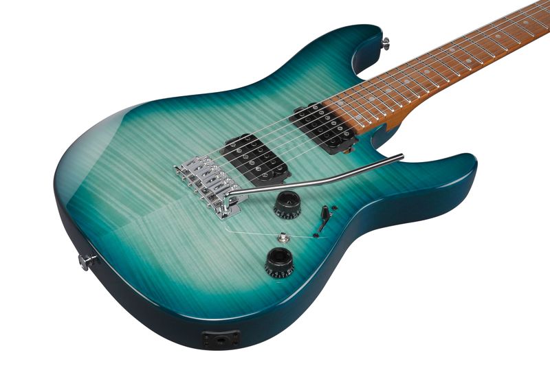 Ibanez AZ24S1F-TXB Elgitar AZ Standard, Transparent Turquoise Burst
