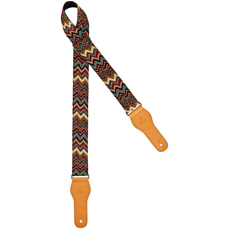 Ortega OCS-460 Guitar Strap, World Series, Machu Pichu