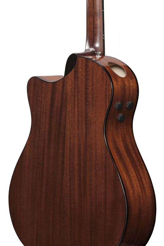 Ibanez AAM700CE-NT Western gitar m.mik, cutaway & case, Advanced Auditorium