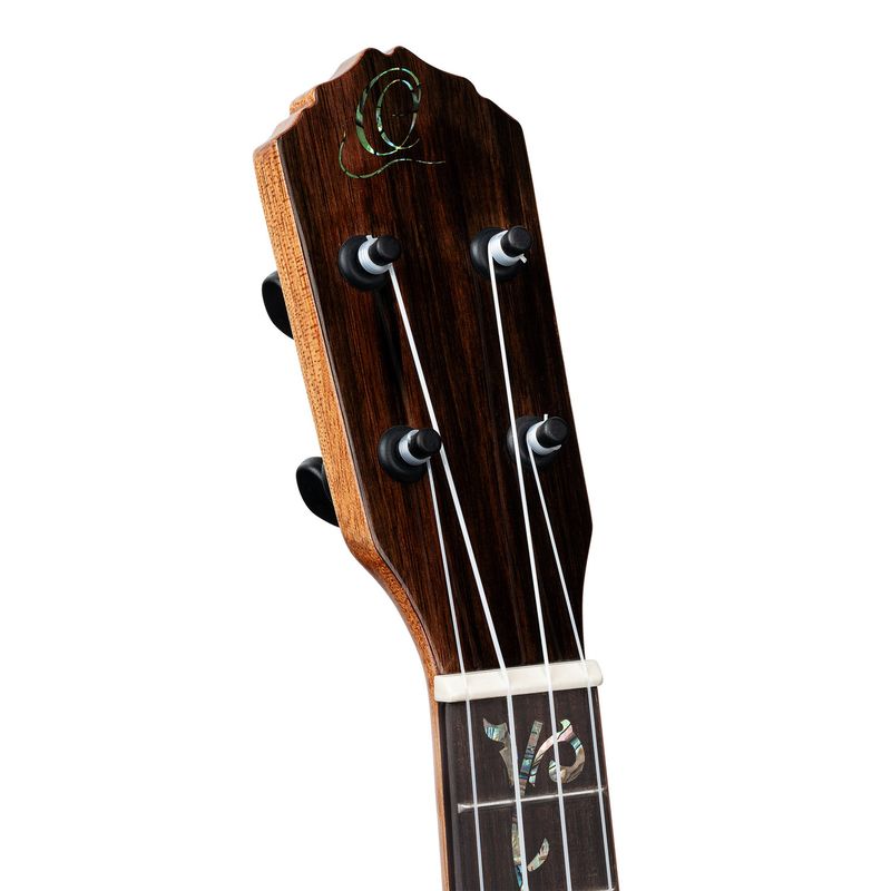 Ortega RUET-EB Concert ukulele m.mik, o gigbag, Elite, Ebony