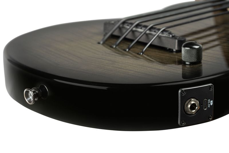 Ortega NEO-BS-TGB Ukulele bas med mik,  Solid body