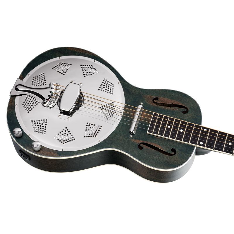Ortega RRG30E-DD Resonator gitar, Americana Series, Denim