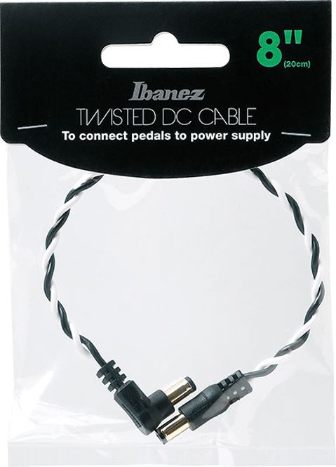Hovedbilde Ibanez DCT08-BWH Twisted-pair DC cable,, 8''/20cm