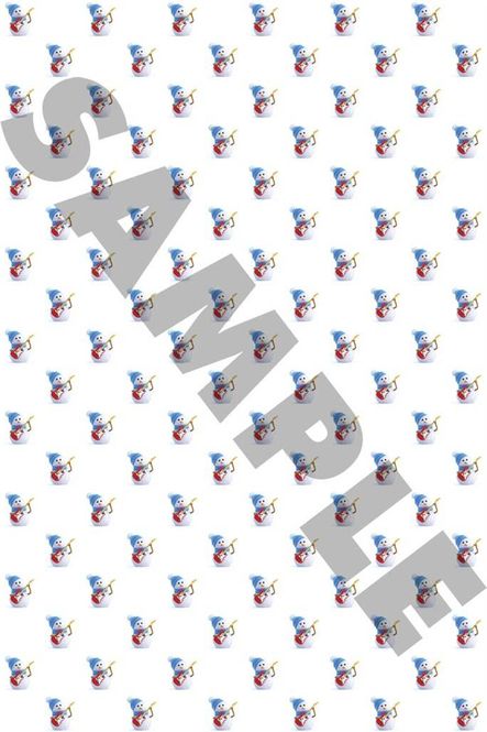 Hovedbilde Wrapping Paper - Snowman Theme