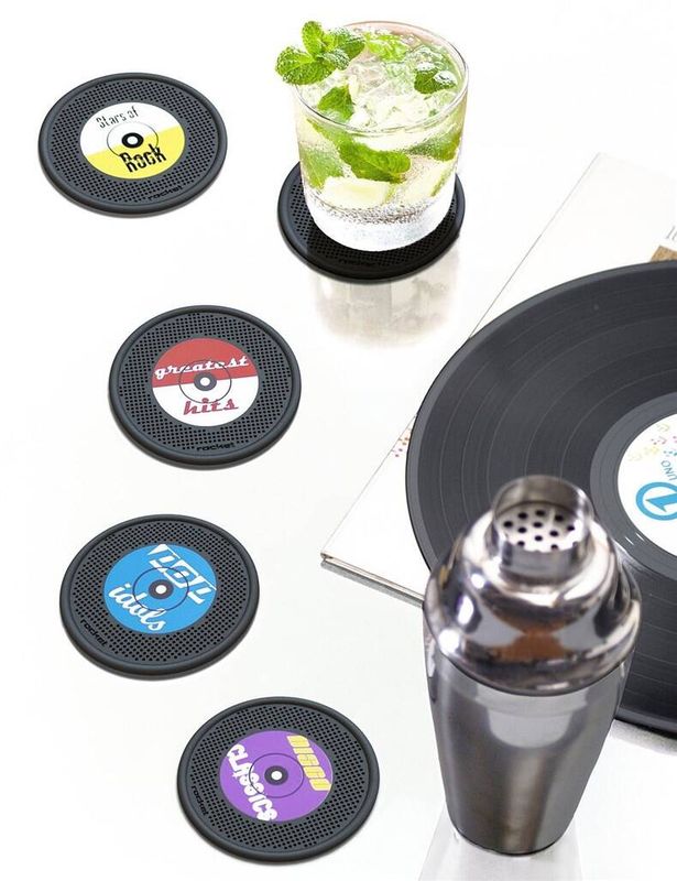 Long Drink Coasters - Set Of 4