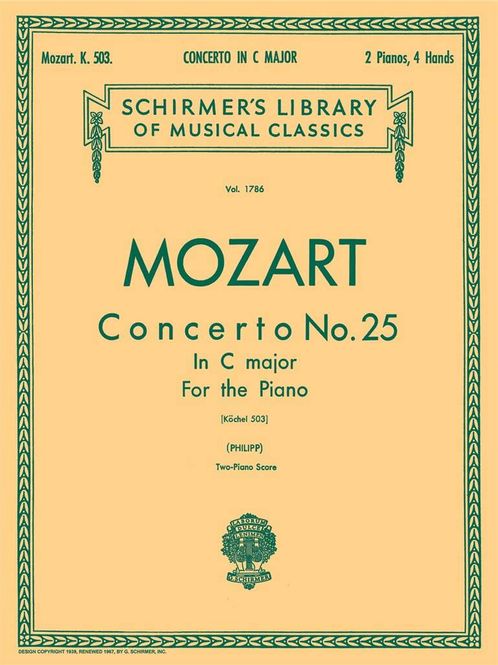 Hovedbilde Wolfgang Amadeus Mozart - Concerto No. 25 in C, K.503