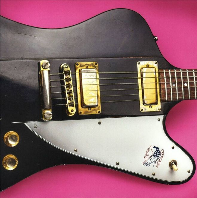 Hovedbilde 70S Firebird Electric Guitar Greetings Card ...