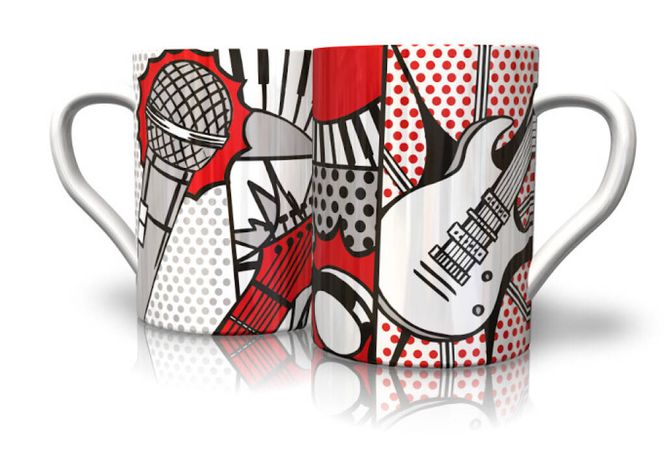 Hovedbilde Pop Art Bone China Mug