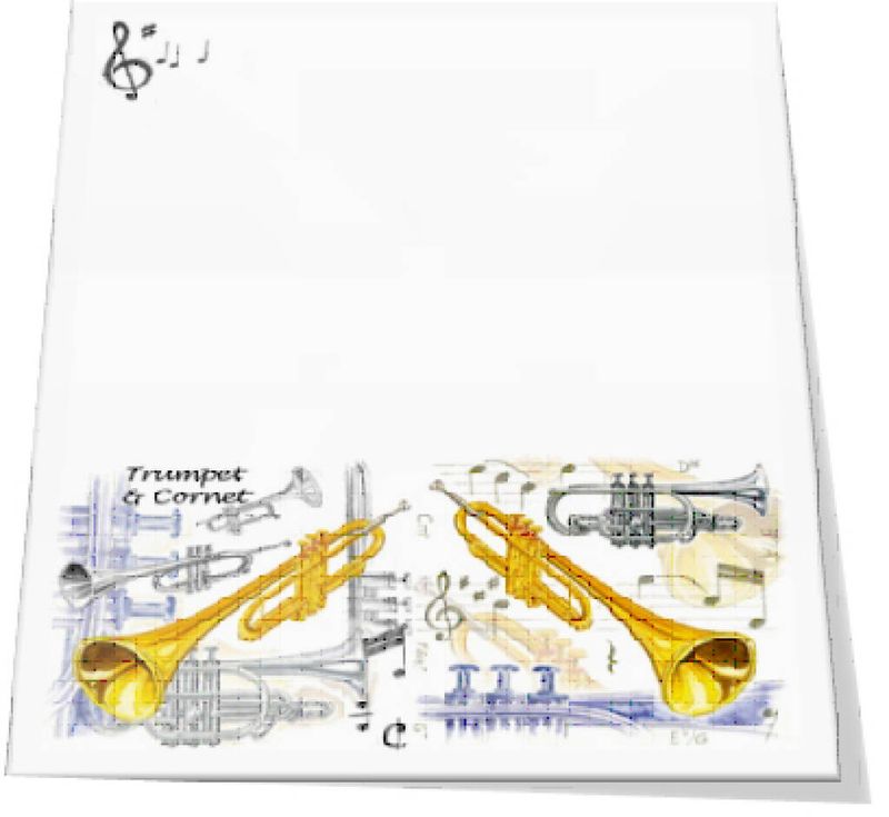Little Snoring Gifts: Slant Pad - Trumpet