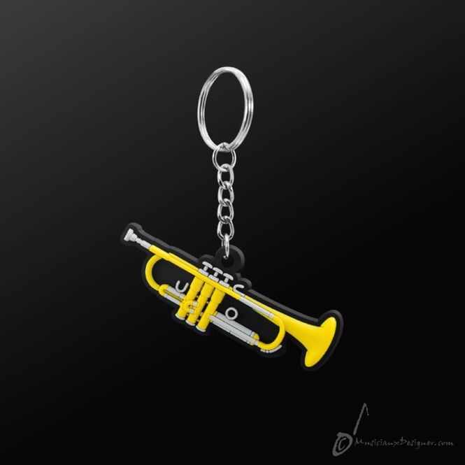 Hovedbilde Instrument Keyring Trumpet