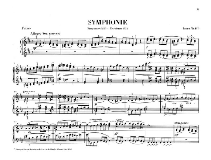 Claude Debussy - Symphony In B Minor