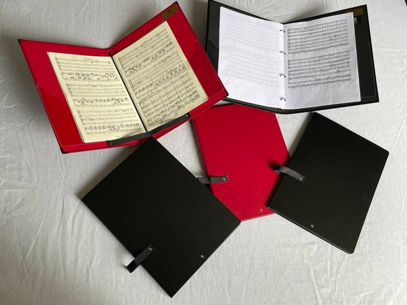 Prestige Red Notemappe