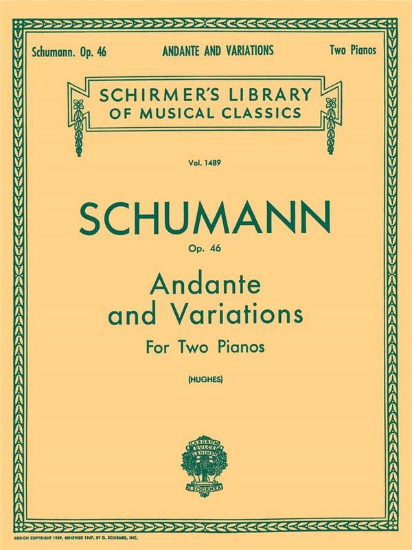 Robert Schumann - Andante and Variations, Op. 46