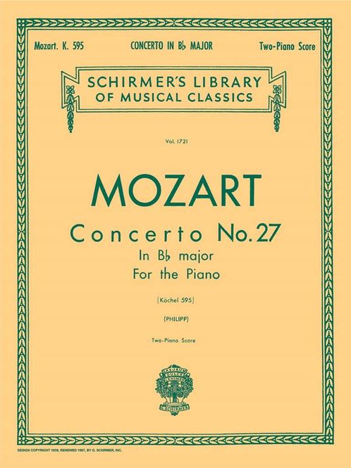 Hovedbilde Wolfgang Amadeus Mozart - Concerto No. 27 in Bb, K.595