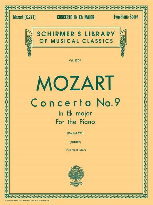 Hovedbilde Wolfgang Amadeus Mozart - Concerto No.9 E-flat Major KV 271 "Jeunehomme"