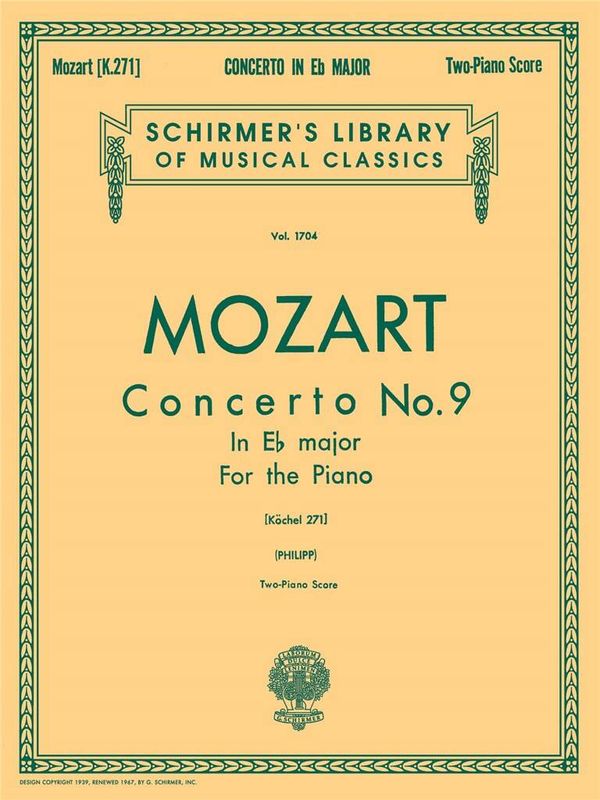 Wolfgang Amadeus Mozart - Concerto No.9 E-flat Major KV 271 