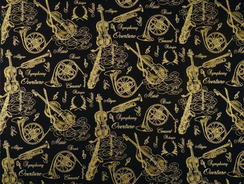 Face Covering Music Design 39 (Cotton) 18,5*9,5 cm