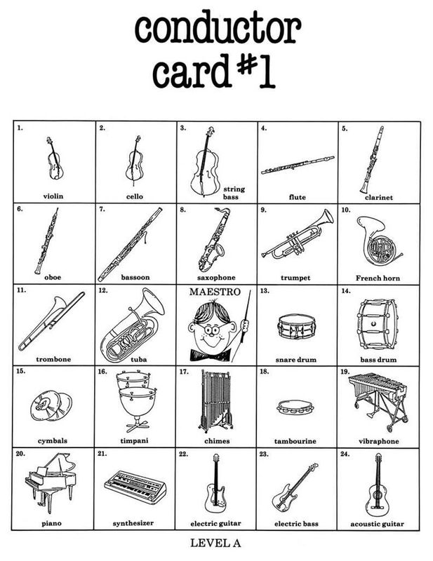 Instrument Bingo