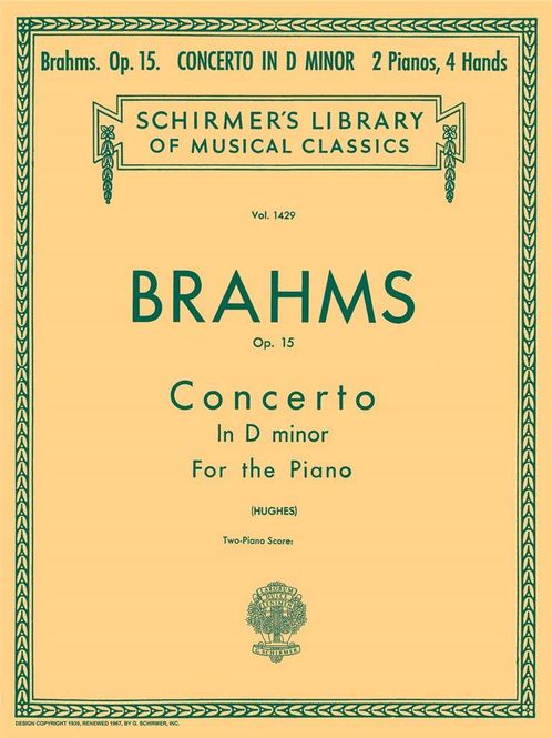 Hovedbilde Johannes Brahms - Concerto No. 1 in D Minor, Op. ...