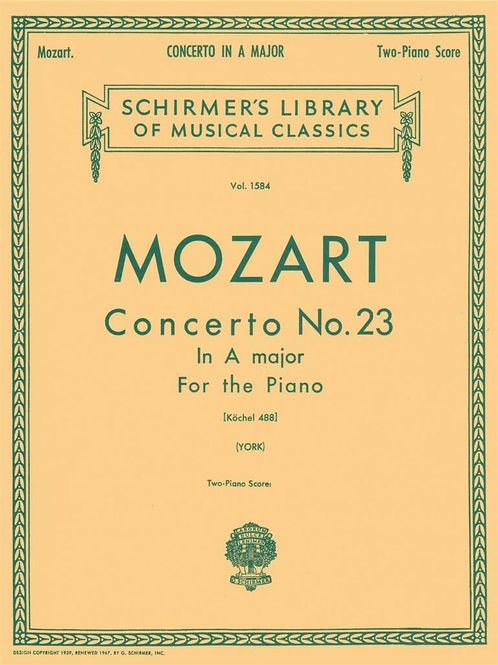 Hovedbilde Wolfgang Amadeus Mozart - Concerto No. 23 in A, KV488