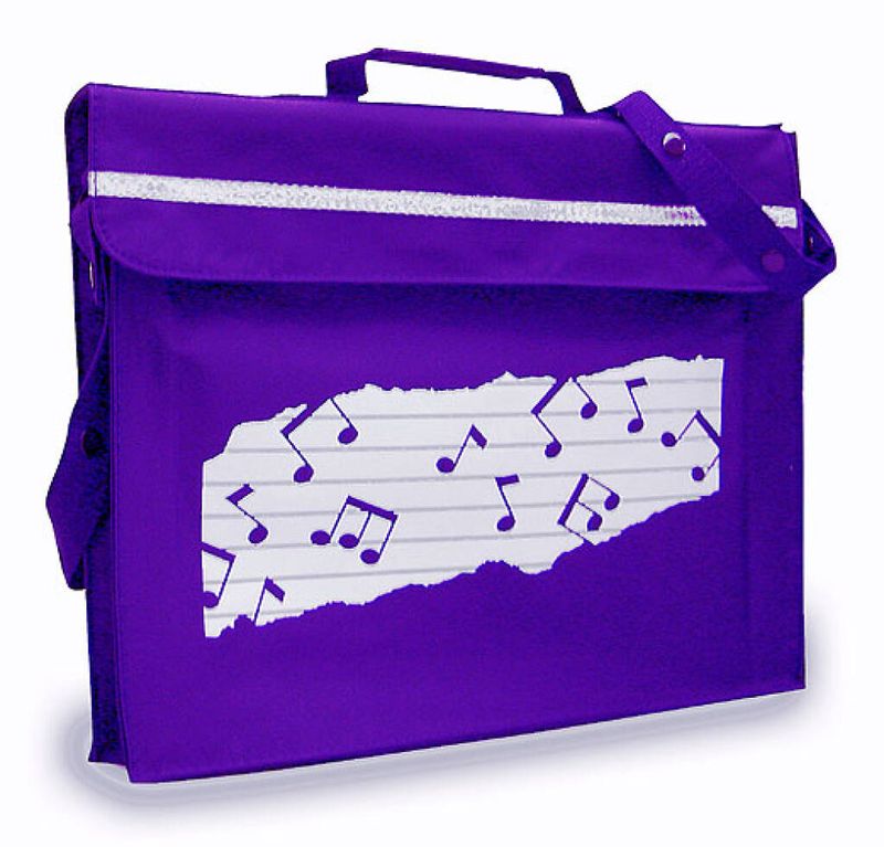 Mapac: Music Bag Primo Notes (Purple)