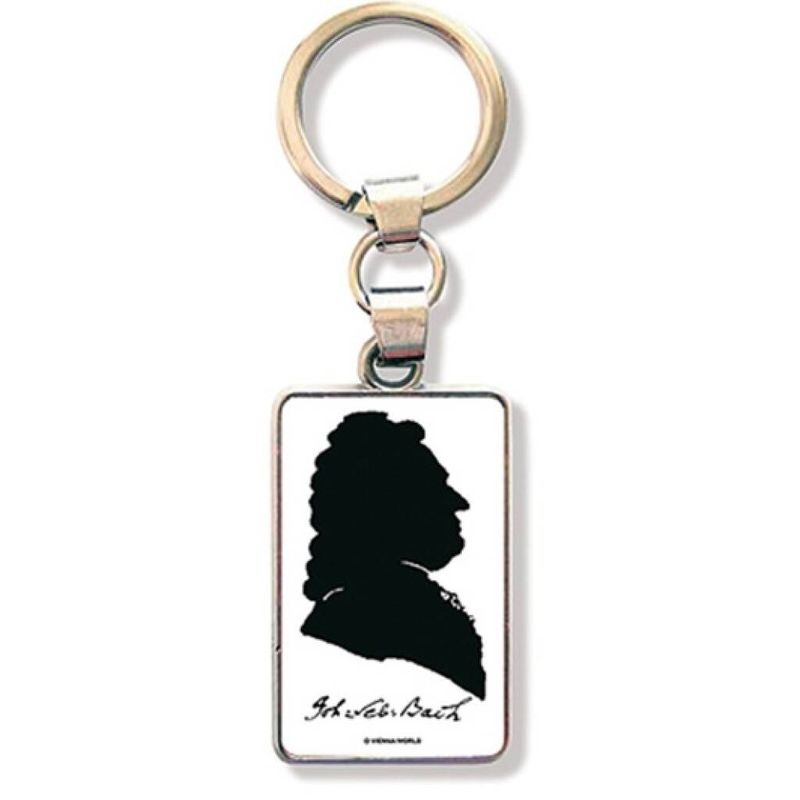 Keyring Bach Silhouette