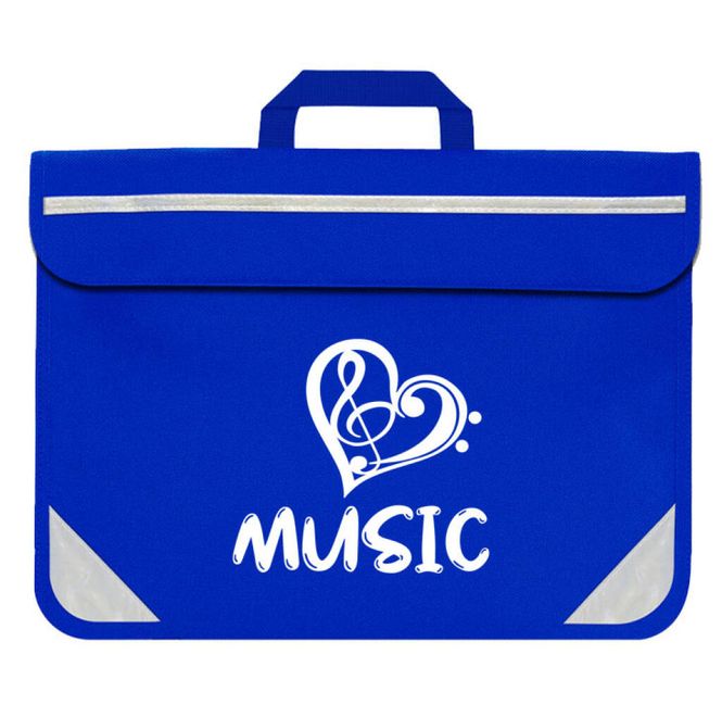 Hovedbilde Duo Music Bag - Heart (Royal Blue)