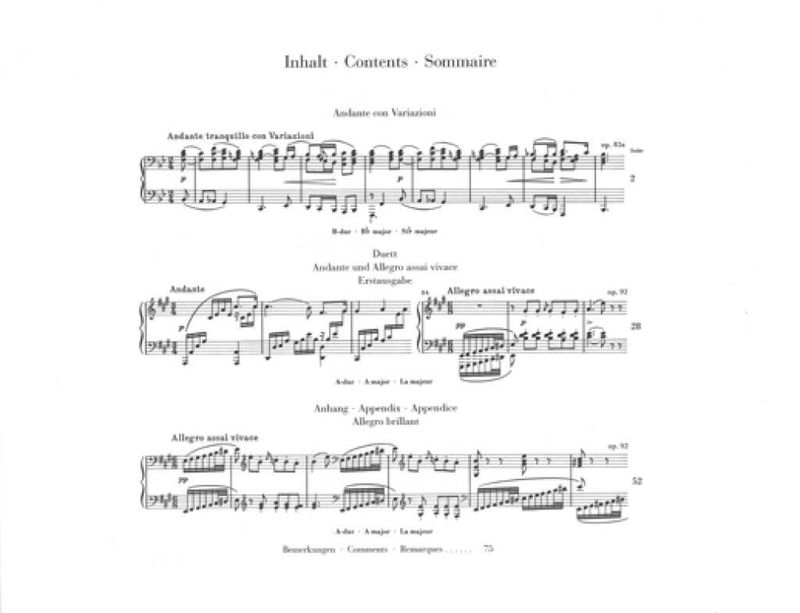 Felix Mendelssohn Bartholdy - Works For Piano Four-Hands