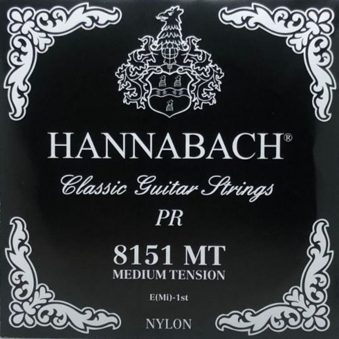 Hovedbilde Hannabach Strings for classic guitar Serie 815 Medium tension Silver special E1