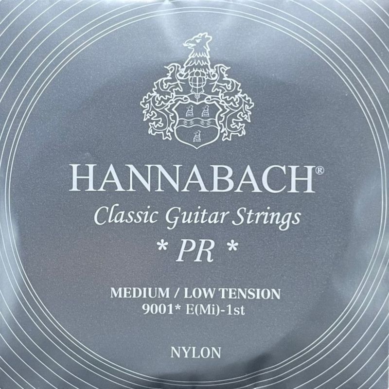 Hannabach Strings for classic guitar Series 900 Medium/Low Tension Silver 200 E1